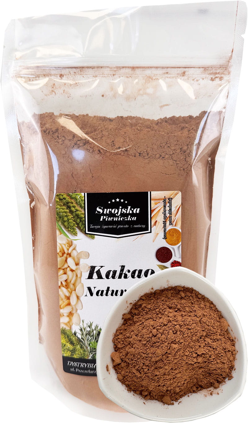 KAKAO NATURALNE NIEALKALIZOWANE  1 KG SWOJSKA PIWNICZKA